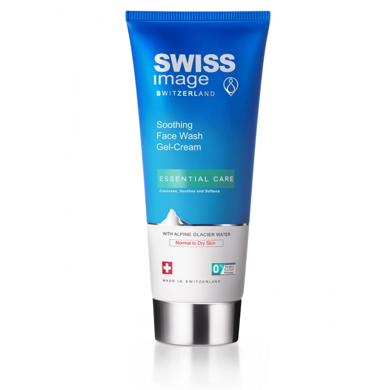 Swiss Image Essential Care Soothing Face Wash Gel Cream 200ml, Rahustav